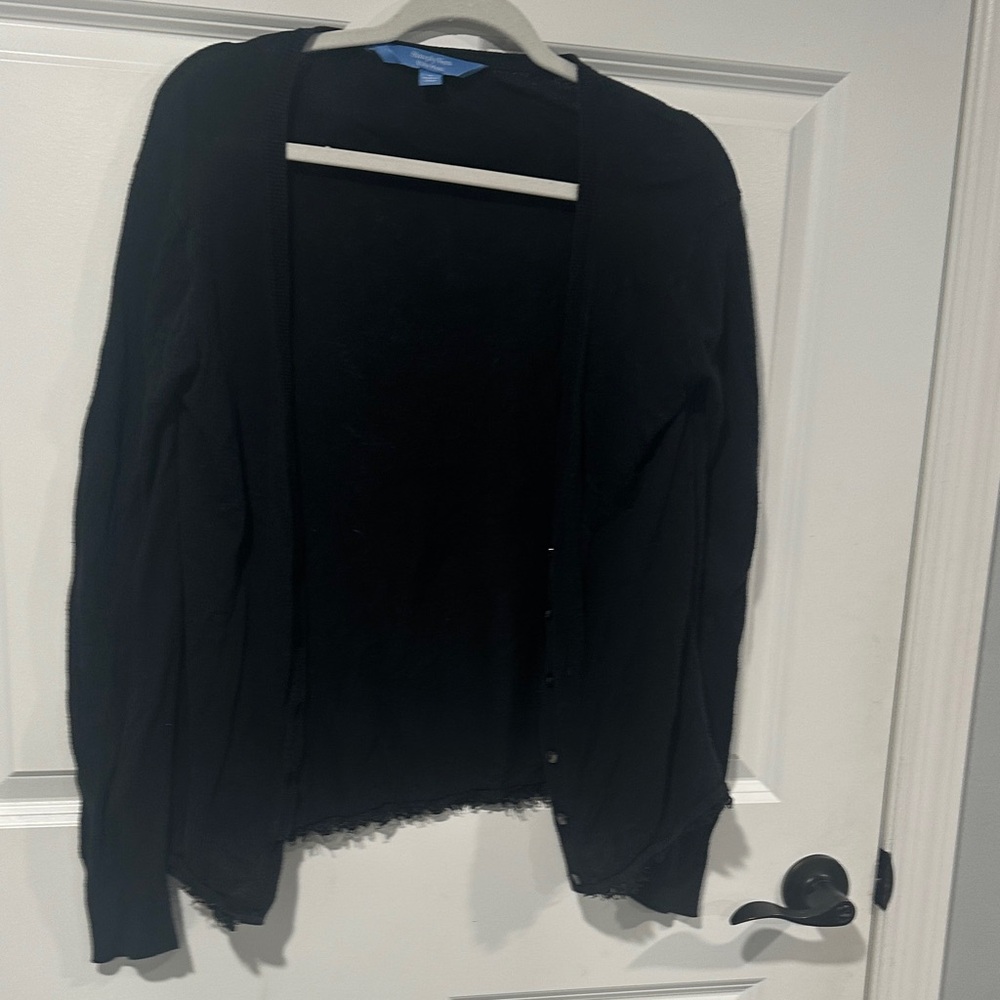 Simply Vera Vera Wang Black Sweater
